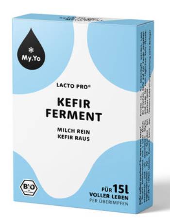 MY YO KEFIR GRAINS FERMENTE LACTO PRO (6 X 5G)