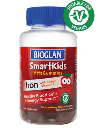 BIOGLAN SMART KIDS IRON (30 GUMMIES)