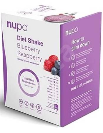 NUPO DIET SHAKE BLUEBERRY RASPBERRY 384G (12 SERVINGS)