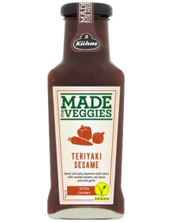 KUHNE MADE FOR VEGGIES TERIYAKI SESAME SAUCE 235ML