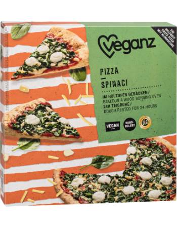 VEGANZ ORGANIC SPINACH PIZZA 360G