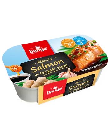 BANGA SALMON IN TERIYAKI SAUCE 120G