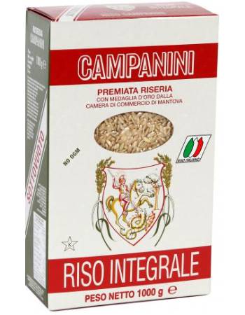 RISERIA CAMPANINI WHOLEMEAL RICE 1KG