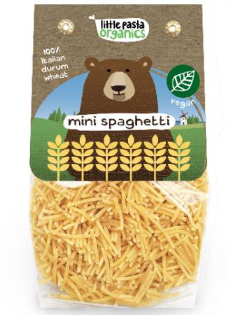 LITTLE PASTA ORGANICS MINI SPAGHETTI 250G