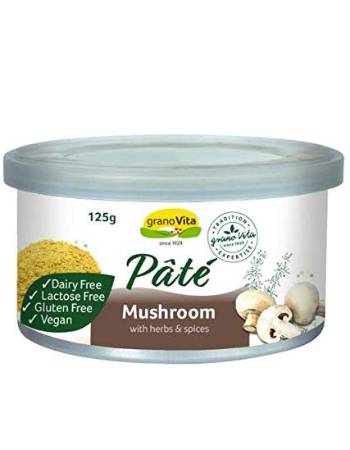 GRANOVITA MUSHROOM PATE 125G