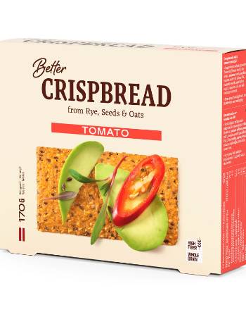 BETTER FOODS CRISPBREAD WITH TOMATO & CHILI 170G