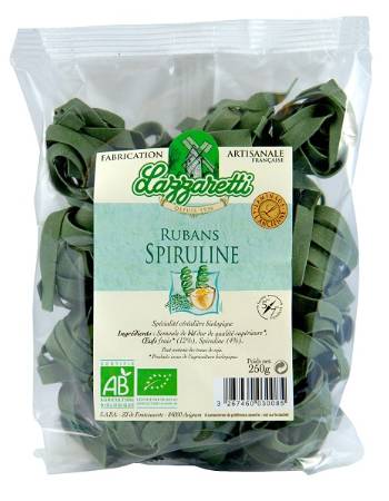 LAZZARETTI TAGLIATELLE SPIRULINA 250G