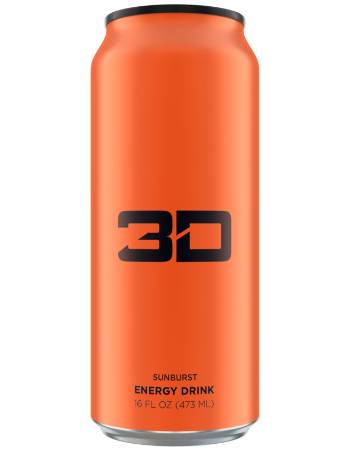 3D ENERGY DRINK SUNBURST 473ML