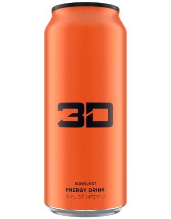 3D ENERGY DRINK SUNBURST 473ML