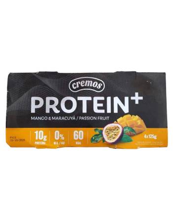 CREMOS PROTEIN YOGURT MANGO & PASSION FRUIT 4 X 125G