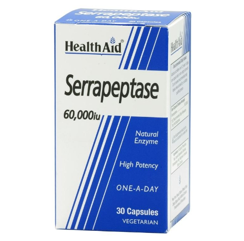 HEALTH AID SERRAPEPTASE 60,000iu