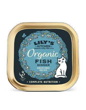 LILY'S KITCHEN ORGANIC FISH DINNER 85G