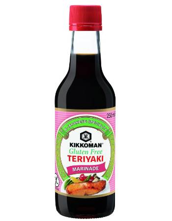 KIKKOMAN GLUTEN FREE TERIYAKI MARINADE 250ML