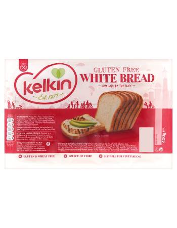 KELKIN GLUTEN FREE WHITE BREAD 400G