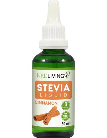 NKD STEVIA LIQUID CINNAMON 50ML