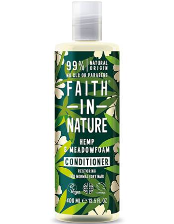 FAITH IN NATURE CONDITIONER HEMP & MEADOWFOAM 400ML