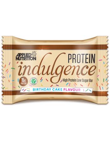 APPLIED NUTRITION INDULGENCE BAR - BIRTHDAY CAKE 50G