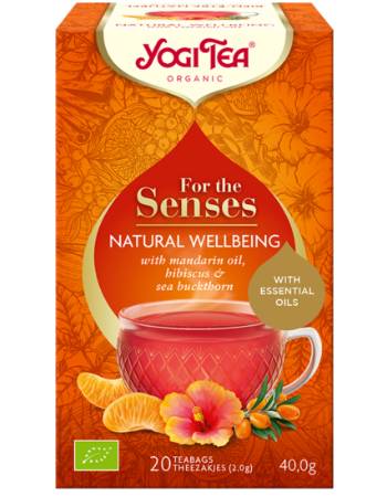 YOGI TEA SENSES NATURAL WELLBEING