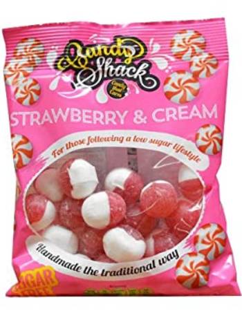 CANDY SHACK STRAWBERRY & CREAM 120G (SUGAR FREE)