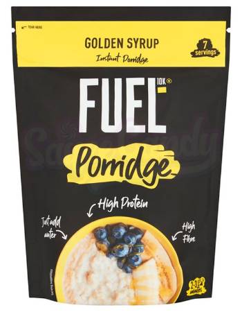 FUEL 10K GOLDEN SYRUP PORRIDGE POUCH 490G