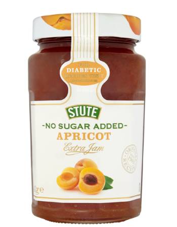 STUTE DIABETIC APRICOT JAM 340G