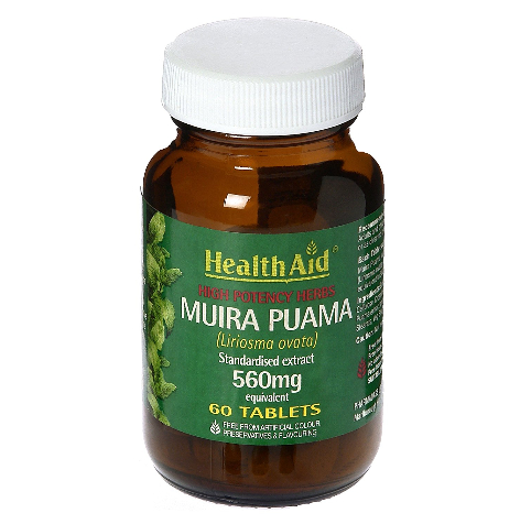 HEALTH AID MUIRA PUAMA 60 TABLETS