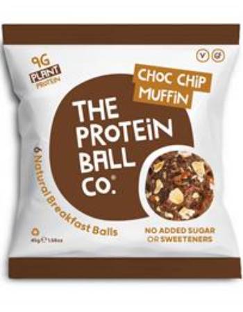 THE PROTEIN BALL PLANT PROTEIN 45G | CHOC CHIP MUFFIN