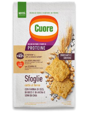 CUORE SFOGLIA CHICKPEAS OATS AND CHIA SEEDS 170G