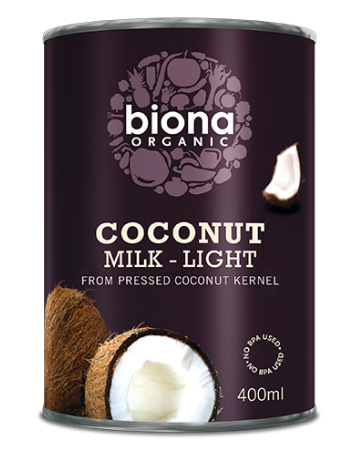 BIONA LIGHT COCONUT MILK 400ML