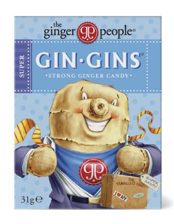 GIN GINS GINGER CANDY BOOST 31G