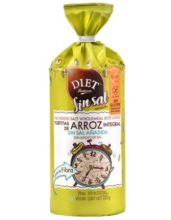 DIET RADISSON UNSALTED RICE CAKE 130G