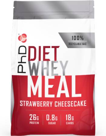 PHD DIET WHEY MEAL STRAWBERRY CHEESECAKE 770G (MEAL REPLACEMENT) |