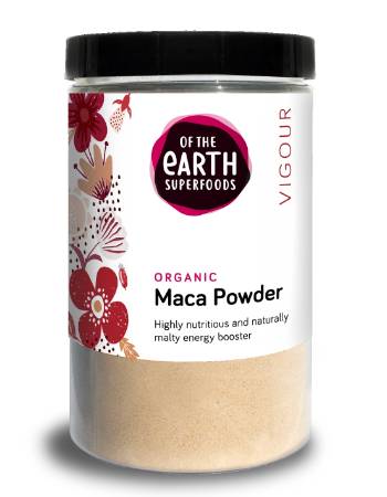 OF THE EARTH ORGANIC RAW PERUVIAN MACA POWDER 220G