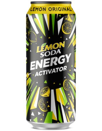 LEMON SODA ENERGY 500ML | LEMON