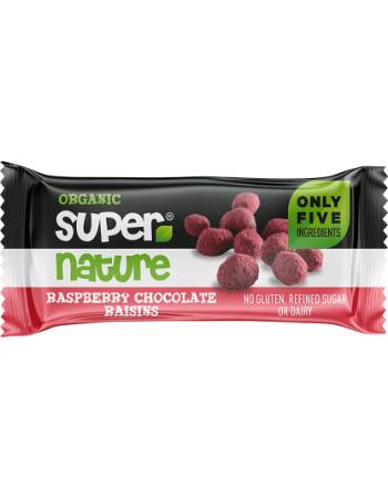 SUPER NATURE CHOCOLATE COVERED RASPBERRY 40G