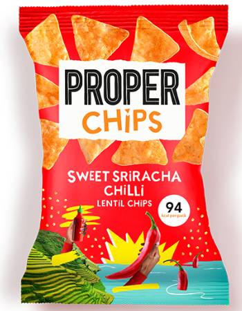 PROPERCORN CHIPS SWEET SRIRACHA CHILLI 20G