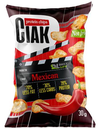 DAILY LIFE PROTEIN CHIPS MEXICAN 30G