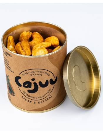 CAJUU VANILLA & SALTED CARAMEL CASHEW NUTS TUBE 80G