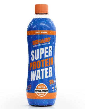 BEHARD PROTEIN WATER CITRUS ORANGE 500ML