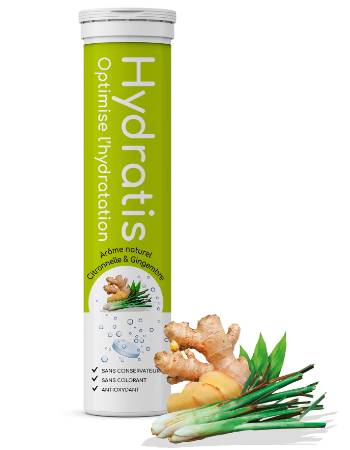 HYDRATIS GINGER & LEMONGRASS 20 TABLETS | HYDRATION TABLETS