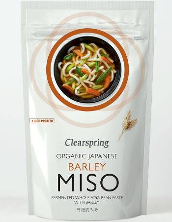 CLEARSPRING ORGANIC BARLEY MISO POUCH 300G