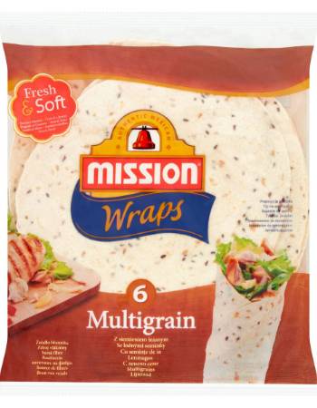 MISSION MULTIGRAIN WRAPS 370G