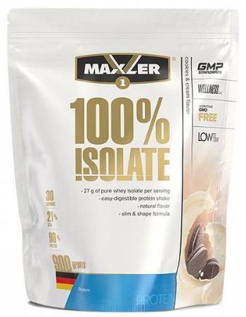 MAXLER 100% ISOLATE COOKIE AND CREAM 900G