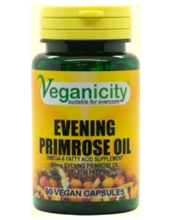 VEGANICITY EPO OIL 500MG 90 VEGI CAPSULES