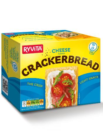 RYVITA CHEESE CRACKERBREAD 200G