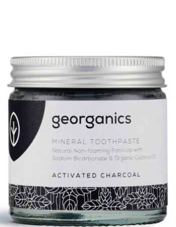 GEORGANICS MINERAL TOOTHPASTE ACTIVATED CHARCOAL 60ML
