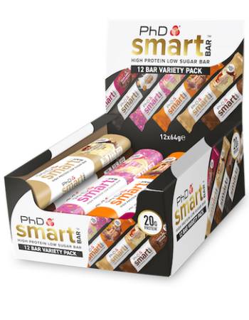 PHD SMART BAR VARIETY BOX | 12 PACK