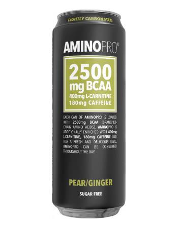 AMINOPRO BCAA 2500MG PEAR & GINGER 330ML