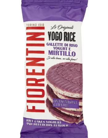 FIOTENTINI YOGURT AND BLUEBERRY RICE CAKE 100G