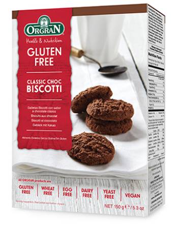 ORGRAN CLASSIC CHOCOLATE BISCUITS 150G
